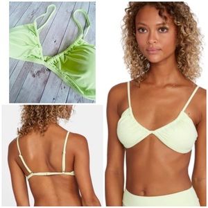 🔆 RVCA Solid Trilette Bikini Top